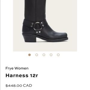 Womens Frye Harness Boot size 5.5